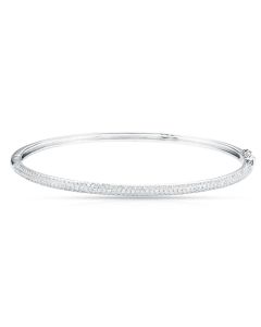 .88CT DIAMOND PAVE BANGLE