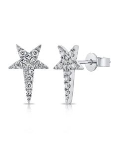.30CT DIAMOND STAR STUD EARRINGS
