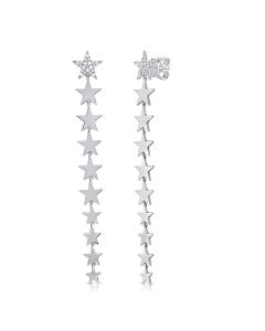 .22CT DIAMOND STAR DROP EARRINGS