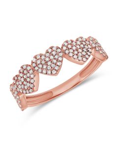 .39CT DIAMOND HEART RING