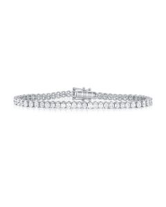 6.16CT OVAL SHAPE DIAMOND TENNIS BRACELET