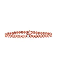 .30CT PEAR SHAPE DIAMOND SOLITAIRE TENNIS BRACELET
