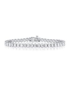 7.48CT OVAL SHAPE DIAMOND TENNIS BRACELET