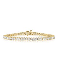 5.76CT OVAL SHAPE DIAMOND TENNIS BRACELET