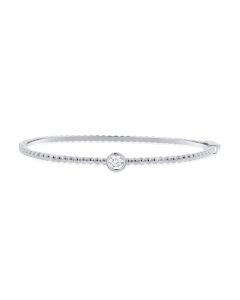 .31CT DIAMOND SOLITAIRE BANGLE