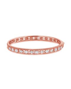 1.82CT OVAL SHAPE, EMERALD SHAPE, PEAR SHAPE AND MARQUISE SHAPE DIAMOND BANGLE