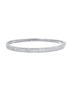 0.76CT ROUND DIAMOND BANGLE