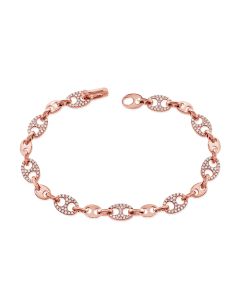 .57CT DIAMOND MARINER LINK BRACELET