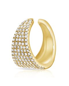 .26CT DIAMOND CUFF EARRINGS
