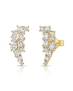 1.27CT DIAMOND STUD EARRINGS