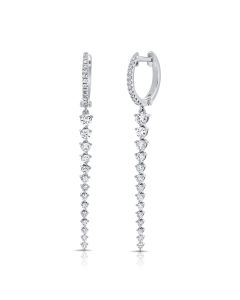 1.35CT DIAMOND DROP EARRINGS