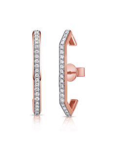 0.36CT DIAMOND STUD EARRINGS