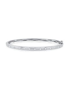 .42CT DIAMOND BEZEL BANGLE