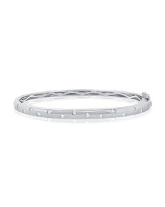.45CT DIAMOND BEZEL BANGLE