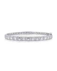 .81CT DIAMOND BANGLE