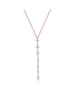 0.63CT DIAMOND LARIAT NECKLACE