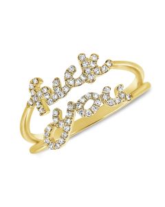 .15CT DIAMOND FUCK YOU RING