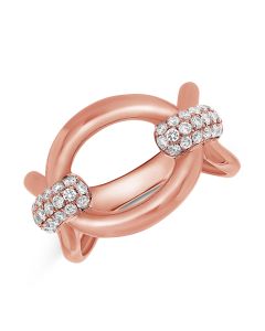 .46CT DIAMOND LINK CHAIN RING