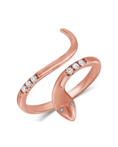 .10CT DIAMOND SNAKE WRAP RING
