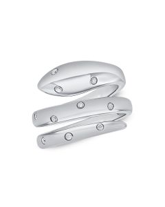 .15CT DIAMOND SNAKE WRAP RING