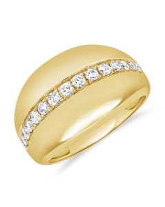 0.50CT DIAMOND CIGAR BAND