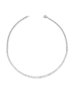 7.87CT MARQUISE SHAPE DIAMOND TENNIS NECKLACE