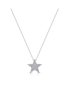 .40CT DIAMOND STAR PENDANT NECKLACE