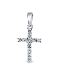 .24CT DIAMOND CROSS PENDANT