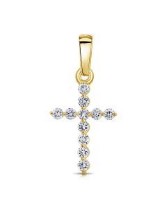 .11CT DIAMOND CROSS PENDANT
