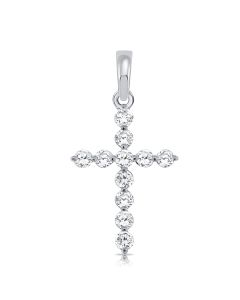.38CT DIAMOND CROSS PENDANT