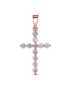 .52CT DIAMOND CROSS PENDANT