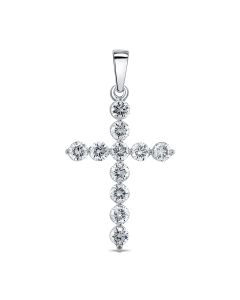 .74CT DIAMOND CROSS PENDANT