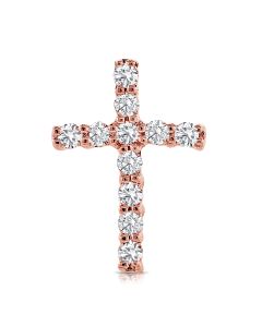 .15CT DIAMOND CROSS PENDANT