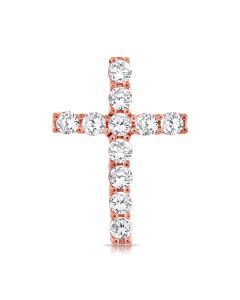 .37CT DIAMOND CROSS PENDANT