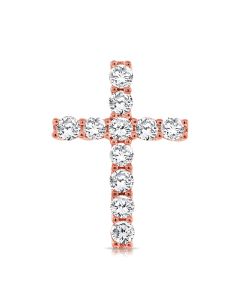 .55CT DIAMOND CROSS PENDANT