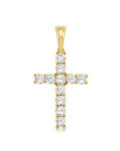 .55CT DIAMOND CROSS PENDANT