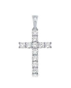 .55CT DIAMOND CROSS PENDANT