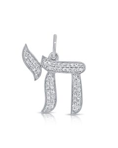 .26CT DIAMOND CHAI PENDANT