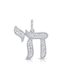 .17CT DIAMOND CHAI PENDNAT