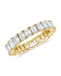 4.48CT OVAL SHAPE DIAMOND ETERNITY RING
