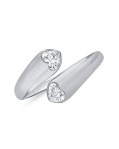 .50CT DIAMOND HEART WRAP RING