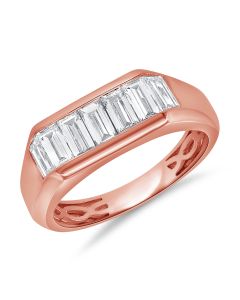 1.20CT BAGUETTE DIAMOND CHANNEL SET RING