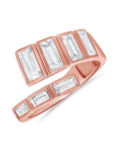 1.38CT BAGUETTES DIAMOND WRAP RING