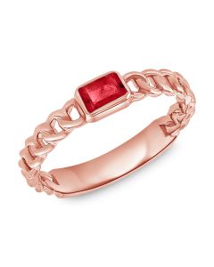 .36ct DESIGNER LINKS CHAIN RING