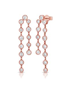 2.43CT DIAMOND DROP EARRINGS