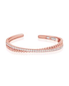 11.85CT DIAMOND CUFF BANGLE