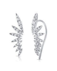 .16CT DIAMOND CLIMBER EARRINGS