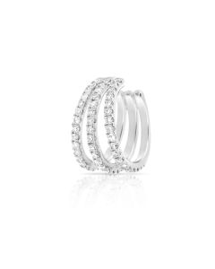 .20CT DIAMOND CUFF EARRINGS