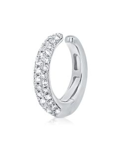 .21CT DIAMOND CUFF EARRINGS