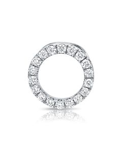 .22CT DIAMOND OPEN CIRCLE PENDANT